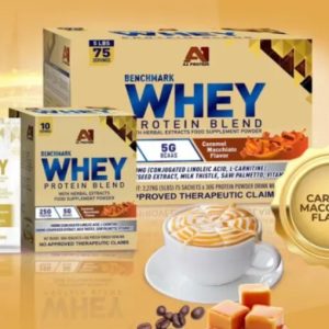A1 BENCHMARK WHEY PROTEIN BREND (キャラメルマキアート味) 30g 1パック