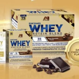 A1 BENCHMARK WHEY PROTEIN BREND (ダークチョコ味) 30g 1パック